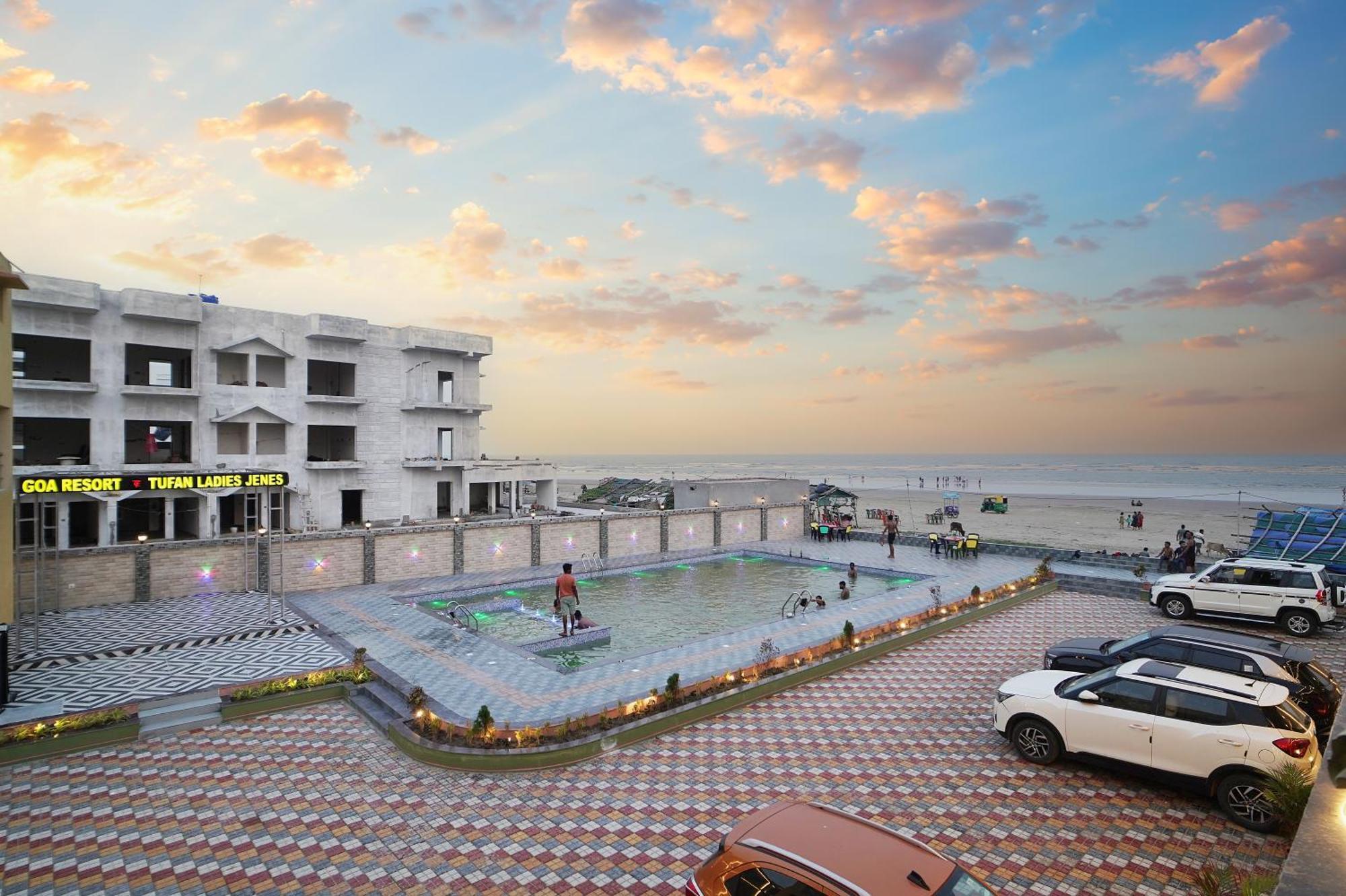 Goa Beach Resort On Beach Мандармани Экстерьер фото