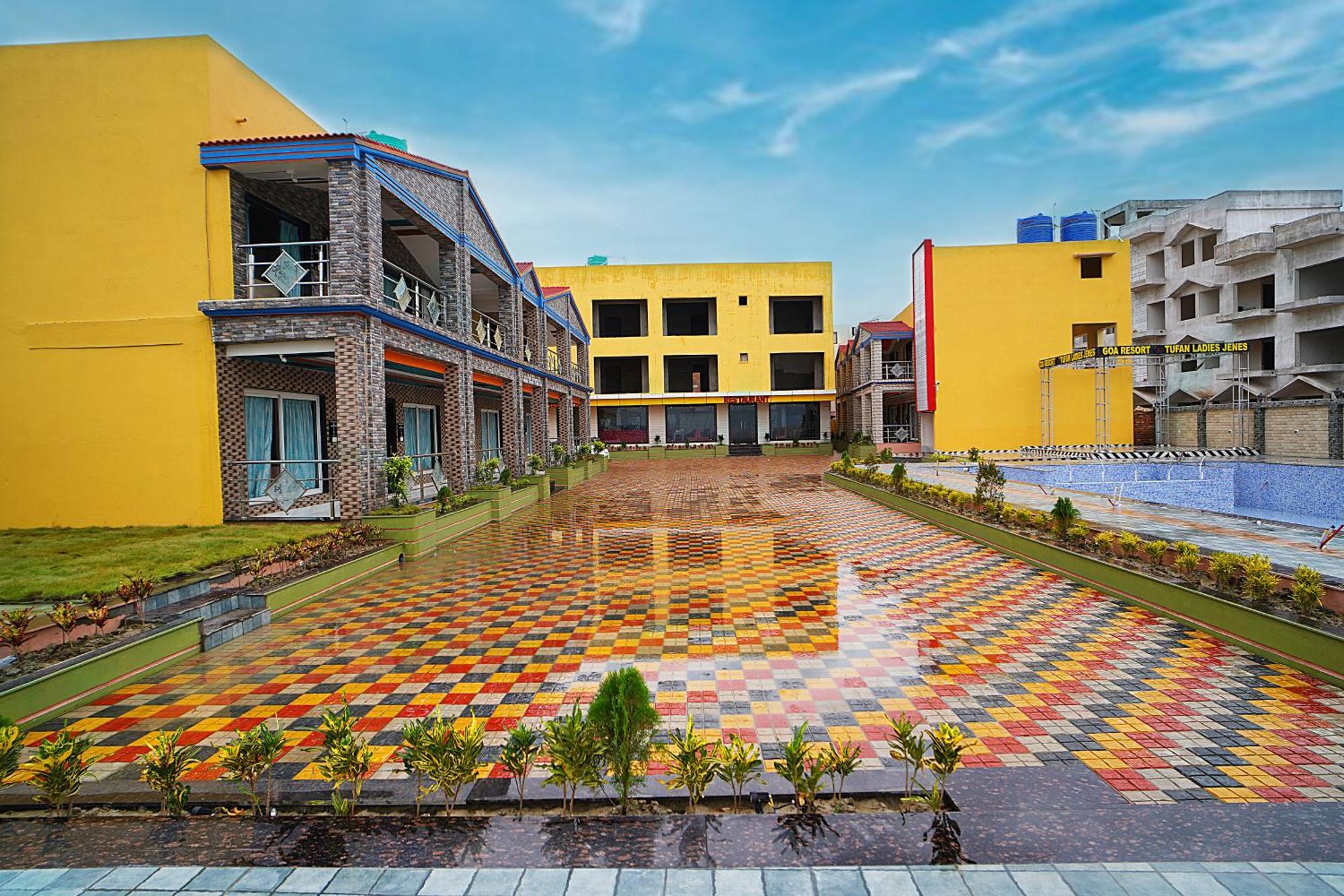 Goa Beach Resort On Beach Мандармани Экстерьер фото